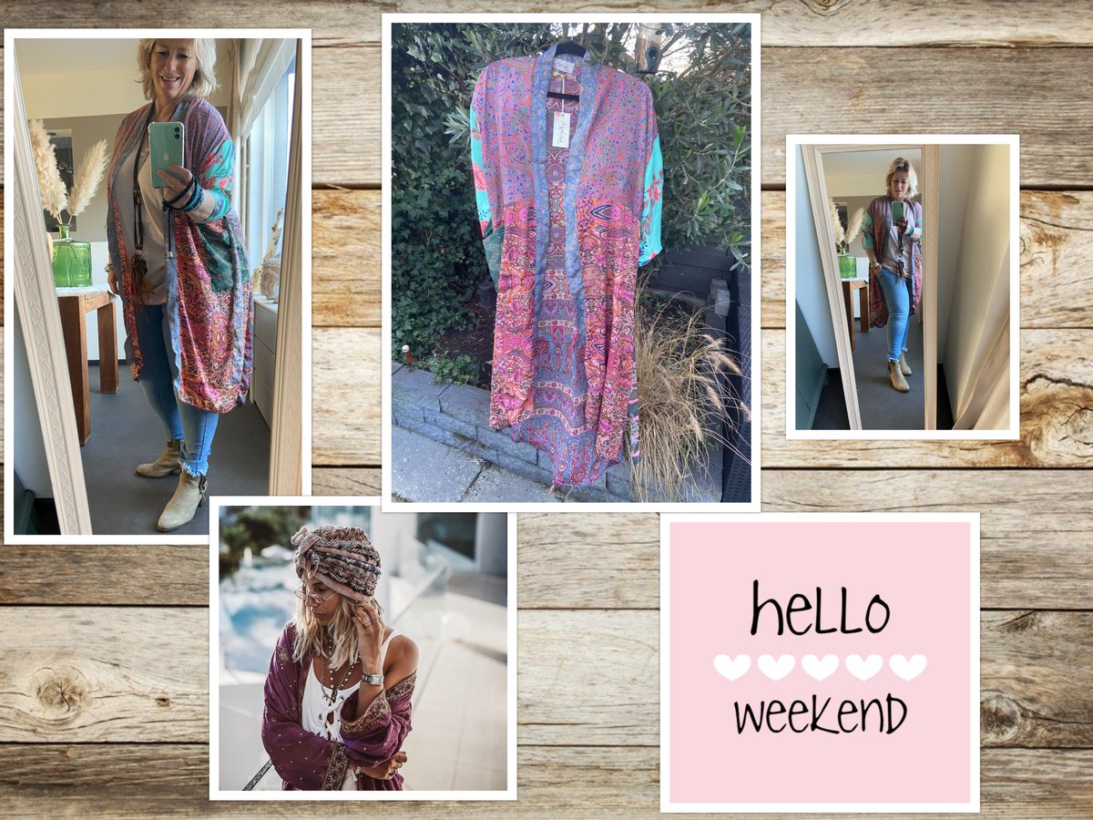 BySndr's tweet photo. De kimono’s zien we ook dit jaar veelvuldig
Ze vallen ruim tot over de knie en straks op het strand doe je de kimono over je bikini knoop je ceintuurtje om en ga fashionable een drankje halen Fijne vrijdag https://t.co/59F1pQjnQi 
#kimonostyle #rippedjeans #ibizastyle #shoponline https://t.co/HH2tJrau39