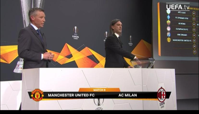 MilanistiOrId's tweet photo. Hasil Drawing babak 16 besar #UEL

#ACMilan Vs #ManchesterUnited 

Leg 1 tanggal 11 Maret di Old Trafford

Leg 2 tanggal 18 Maret di San Siro

Komentar nya gaess? #UELdraw 

#SempreMilan
#ForzaMilan 🔴⚫🔥💪 https://t.co/bqZv0Pe8ZQ