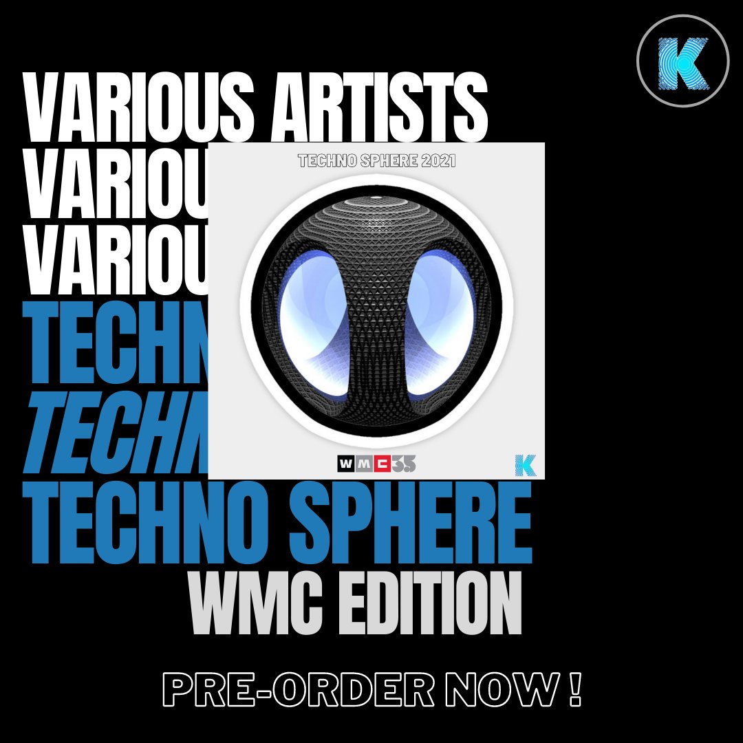 Pre-Order now on Beatport!
Karia Records presents 'Techno Sphere WMC Edition 2021'
Release Date:Mar/26/2021 
Beatport Pre-Order Link 
beatport.com/release/techno…
#beatport #demo #wmc2021 #songs #kariarecords #findyoursounds #edm #wmc #techno #songoftheday #song #music #FridayFeeling