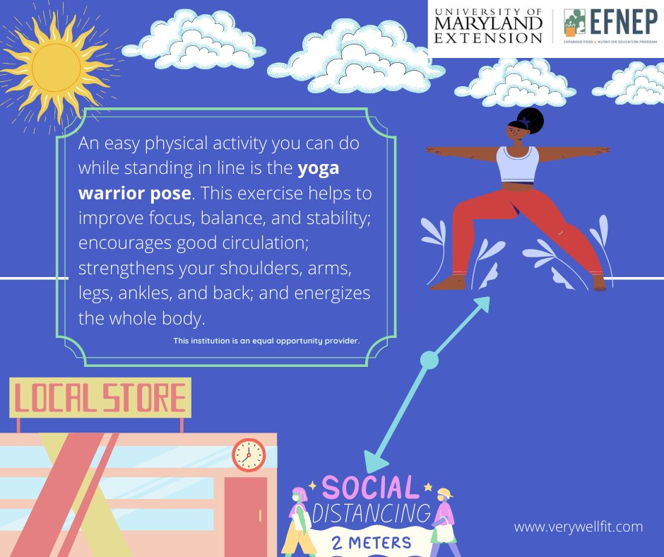 BmoreEFNEP's tweet photo. Happy #Friday!! To end this series, here's a fun #exercise you can try while waiting in line. Click to find out!👍👇

¡Es #viernes! Para terminar esta serie, te presentamos un #ejercicio que puedes tratar mientras esperas en fila. ¡Haz clic para verlo!👍👇

#EFNEP #UME #FunFriday https://t.co/h0W5bqTTGL