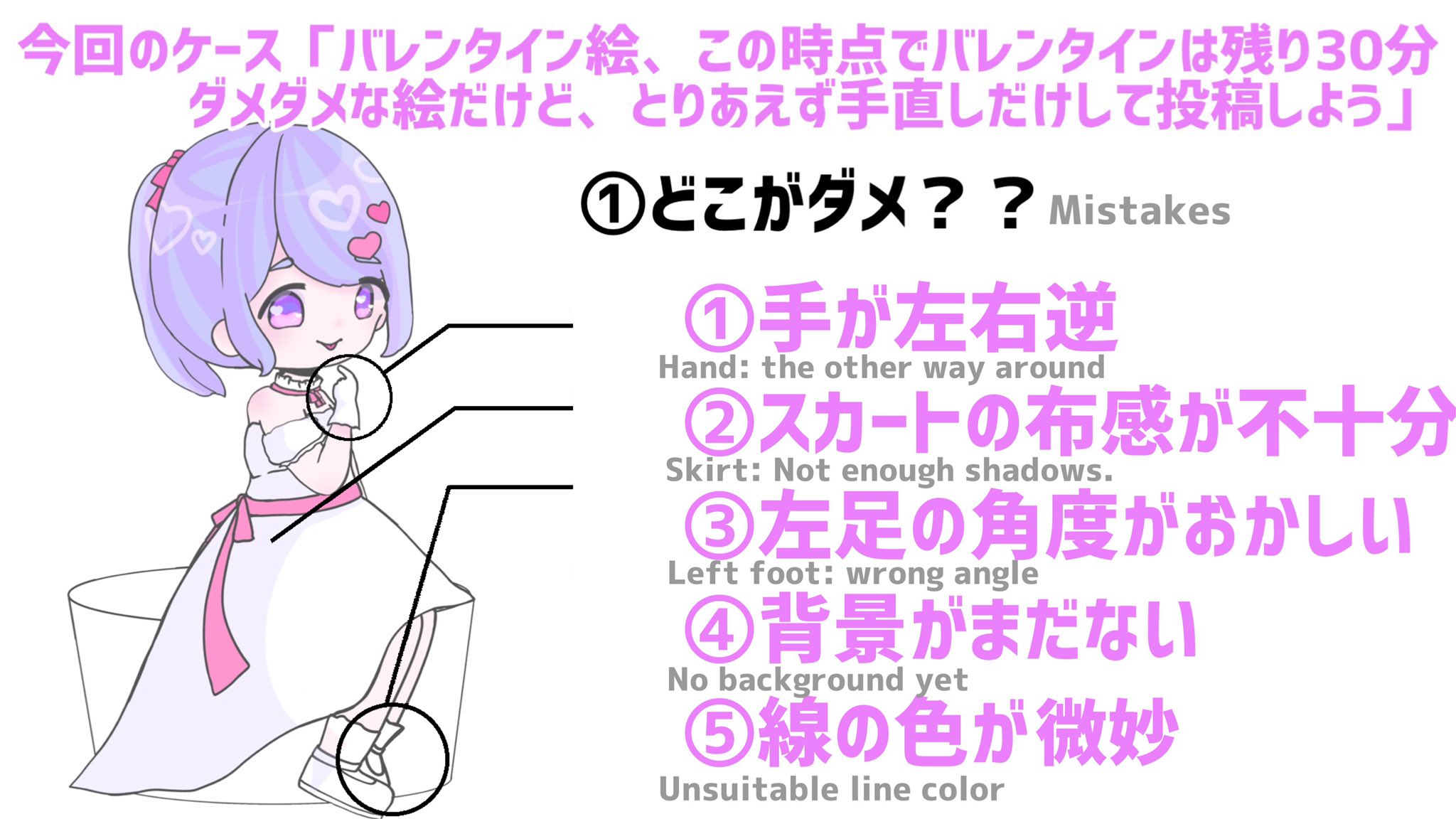 さやま まやe Zlive2dお披露目 ご依頼開始 イラストの ごまかし方 まとめ With Ibis Paint 続きはツリーと動画で T Co Cl79fhuxkh イラスト講座 イラスト Vtuber T Co Vmshpsgd96 Twitter