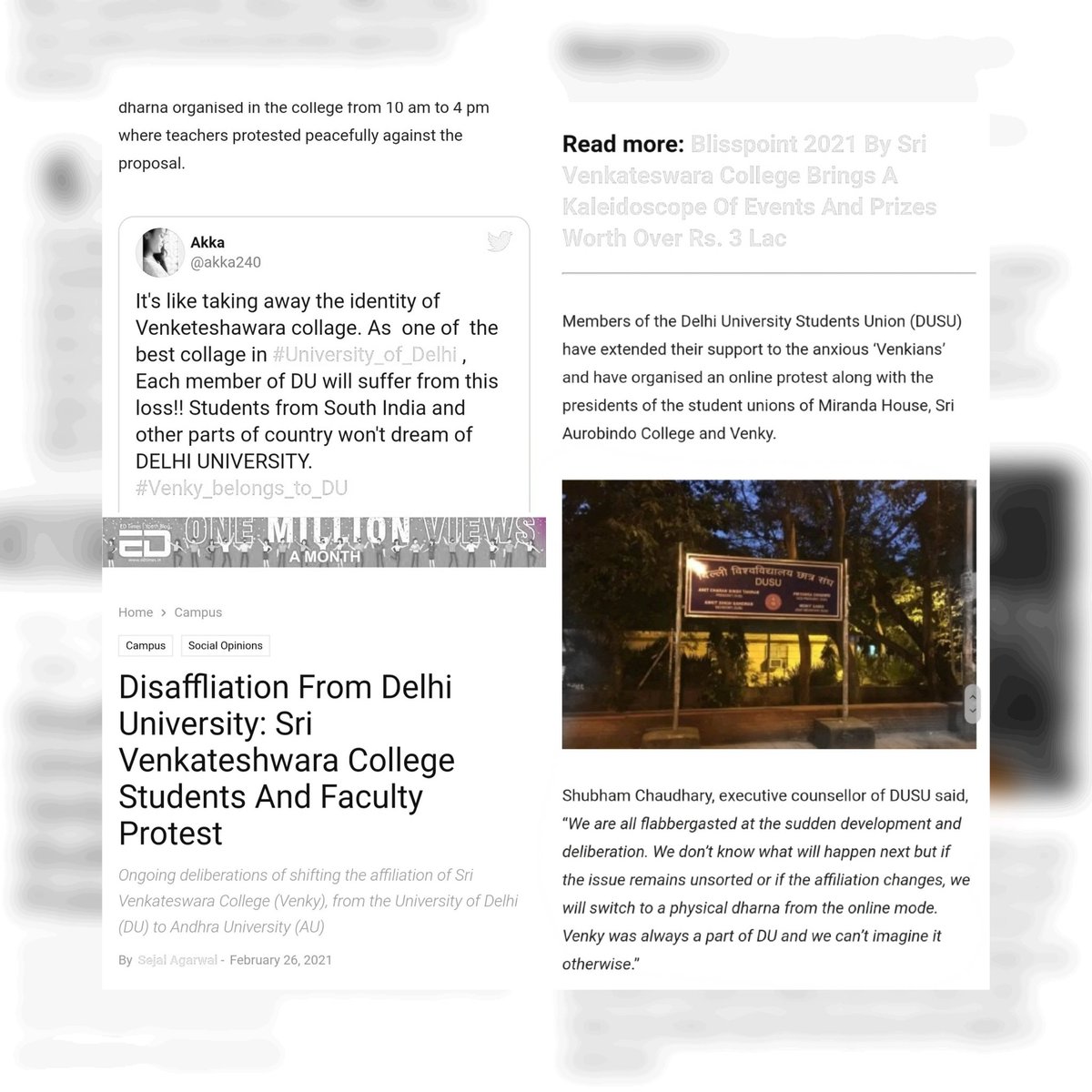 ShubhamDusuEc's tweet photo. We are all flabbergasted at the sudden development and deliberation. We don’t know what will happen next but if the issue remains unsorted or if the affiliation changes, we will switch to a physical dharna from the online mode. https://t.co/qlKZNPANoh