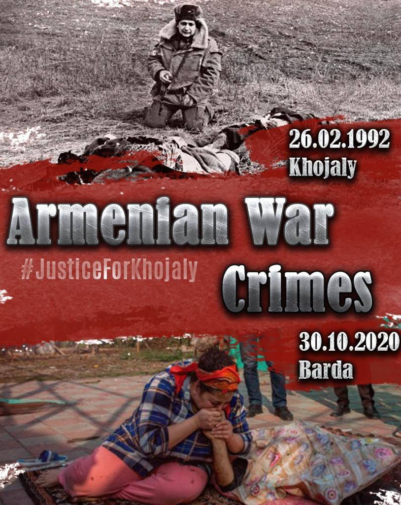 TanAgayeva's tweet photo. #HocalıKatliamı #JusticeForKhojaly* https://t.co/khBJ7WgVXT