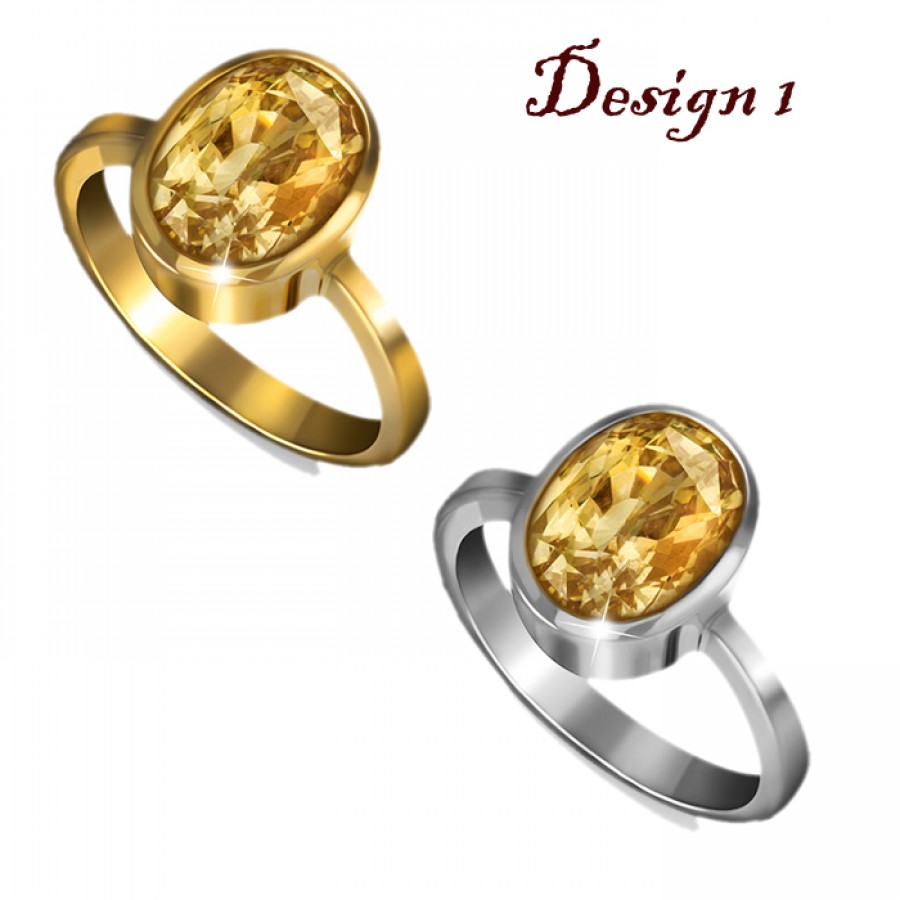 Statement Ring with Yellow Chrysoberyl Stone - Chapeau Atelier