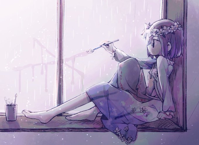 「windowsill」 illustration images(Latest｜RT&Fav:50)