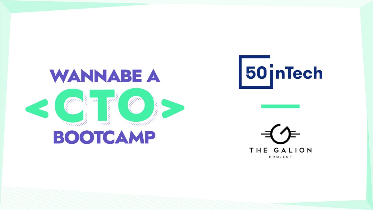 TheGalionP's tweet image. On est ravis de soutenir cette super initiative de @50inTech 💪 1er #bootcamp pour les femmes ambitieuses qui veulent prendre leur place dans la #tech et devenir #CTO. 3 jrs de formation en ligne avec workshops, speed-meetings... du 17 au 19 mars. 👉 bit.ly/3dNB5x4