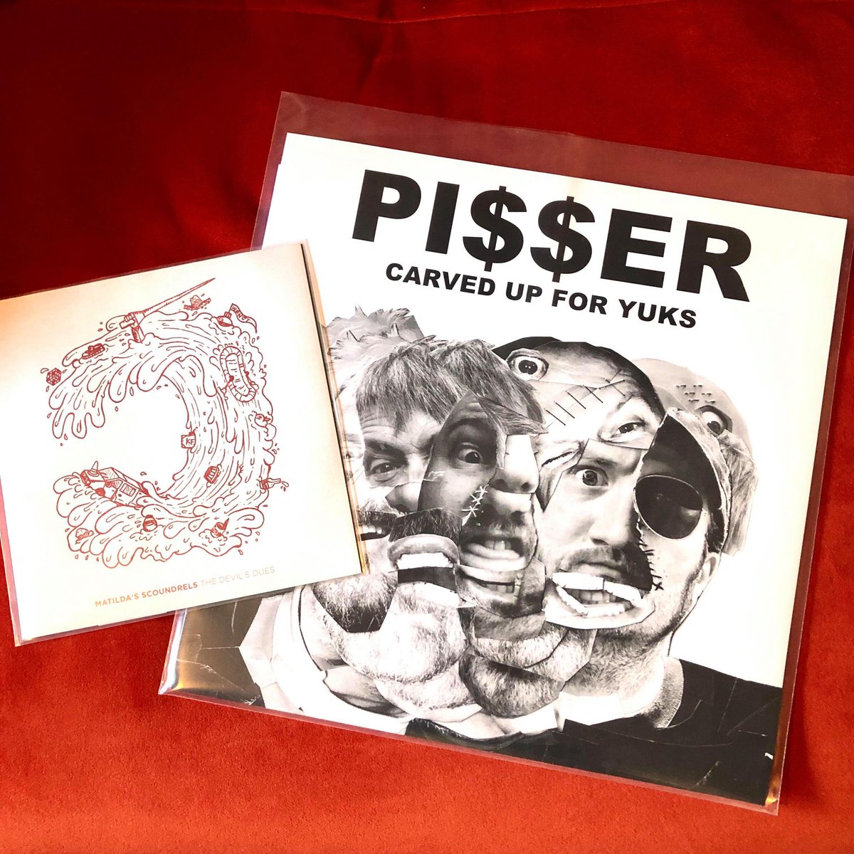 TNSrecords (@tnsrecordsuk) on Twitter photo RELEASE DAY!
We have a couple of records out today from PI$$ER and <a href="/MScoundrels/">Matilda's Scoundrels</a> . A big thanks to everyone that pre-ordered, hopefully they've already landed on your doorstep.
PI$$ER - bit.ly/PiSSerCarved
Matilda's Scoundrels - bit.ly/MS-DevilsDues RELEASE DAY!
We have a couple of records out today from PI$$ER and <a href="/MScoundrels/">Matilda's Scoundrels</a> . A big thanks to everyone that pre-ordered, hopefully they've already landed on your doorstep.
PI$$ER - bit.ly/PiSSerCarved
Matilda's Scoundrels - bit.ly/MS-DevilsDues
