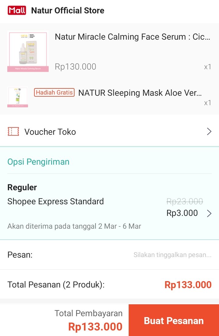 finairakara's tweet photo. @makbakul___ Demi apa ini aku juga udah langsung checkout Natur Calming Face Serum karena lagi diskon, dari 170k jadi 130k aja. Gila sih ini, thank you rekomennya kak
#SelfIsEnough https://t.co/HyxQX6XDT8