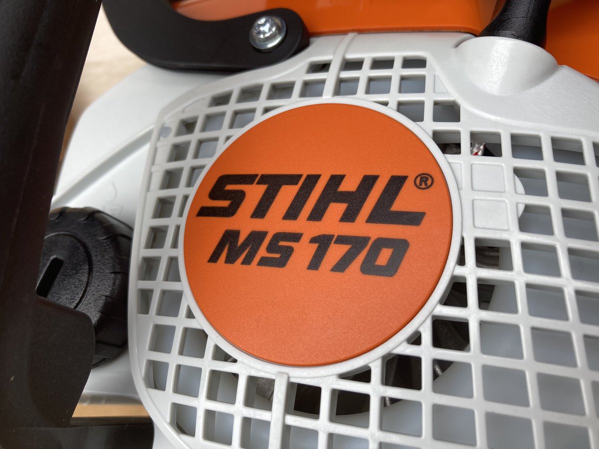 dshinob's tweet photo. 観賞用にスチールのMS170買った😍
#stihl #ms170 https://t.co/NrSYOLcGv6