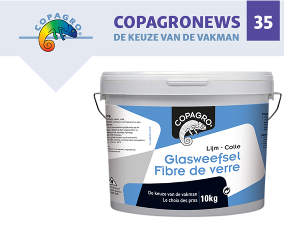 Profiteer nu van de volumedeal op de Copagro-lijmen! Copagro Glasweefsellijm 10kg: Per 2 emmers: € 12,95 / stuk Per 10 emmers: € 10,95 / stuk Bruto = netto. Meer details in Copagronews 35, acties geldig van 22/02 t.e.m. 23/04/21.  p1e.nl/_2_6