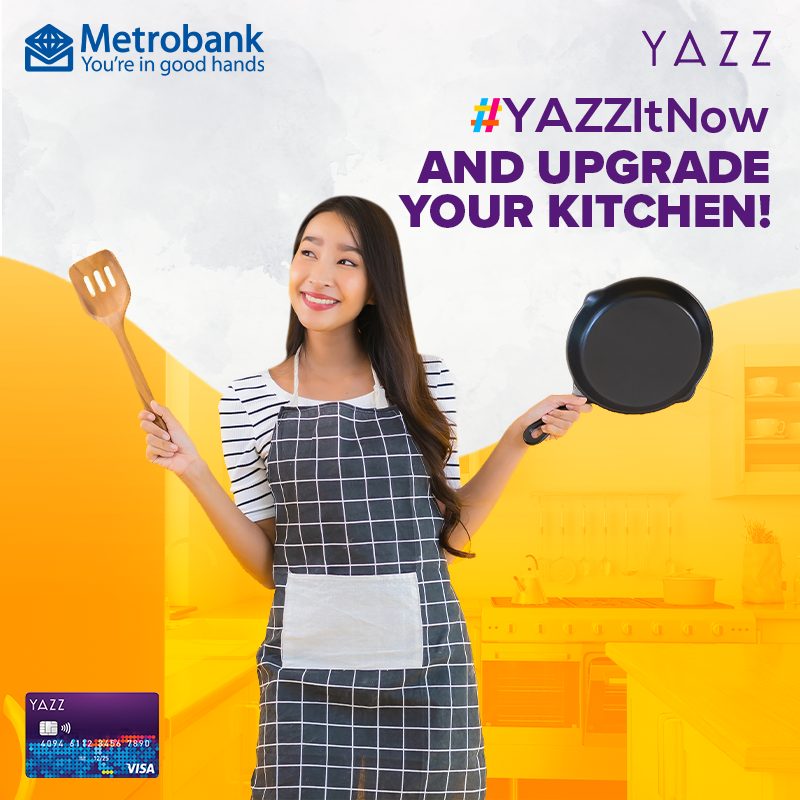 yazzcardPH's tweet photo. If cooking is your new hobby this year, what better way to start than by having the best tools possible? #YAZZItNow and shop online for all the kitchen equipment you’ll need! https://t.co/pShMIFat7r