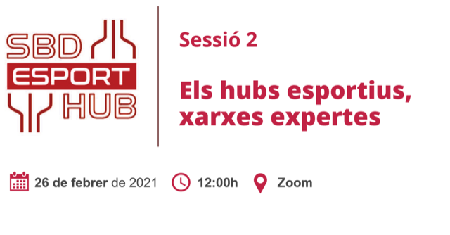 EsportsCluster's tweet photo. Avui participem en la Matinal d'innovació HUBB30, on parlarem de hubs esportius i xarxes expertes.
No t'ho perdis, A LES 12H!Aquí👇tens el link:
https://t.co/GfurKX4re5
#SBDEsportHub #MatinalInnovació #Hubb30
#AndorraEsportsCluster
@I3ptT @bcntechcity @indescat @UABBarcelona https://t.co/Hl36WNRlb5
