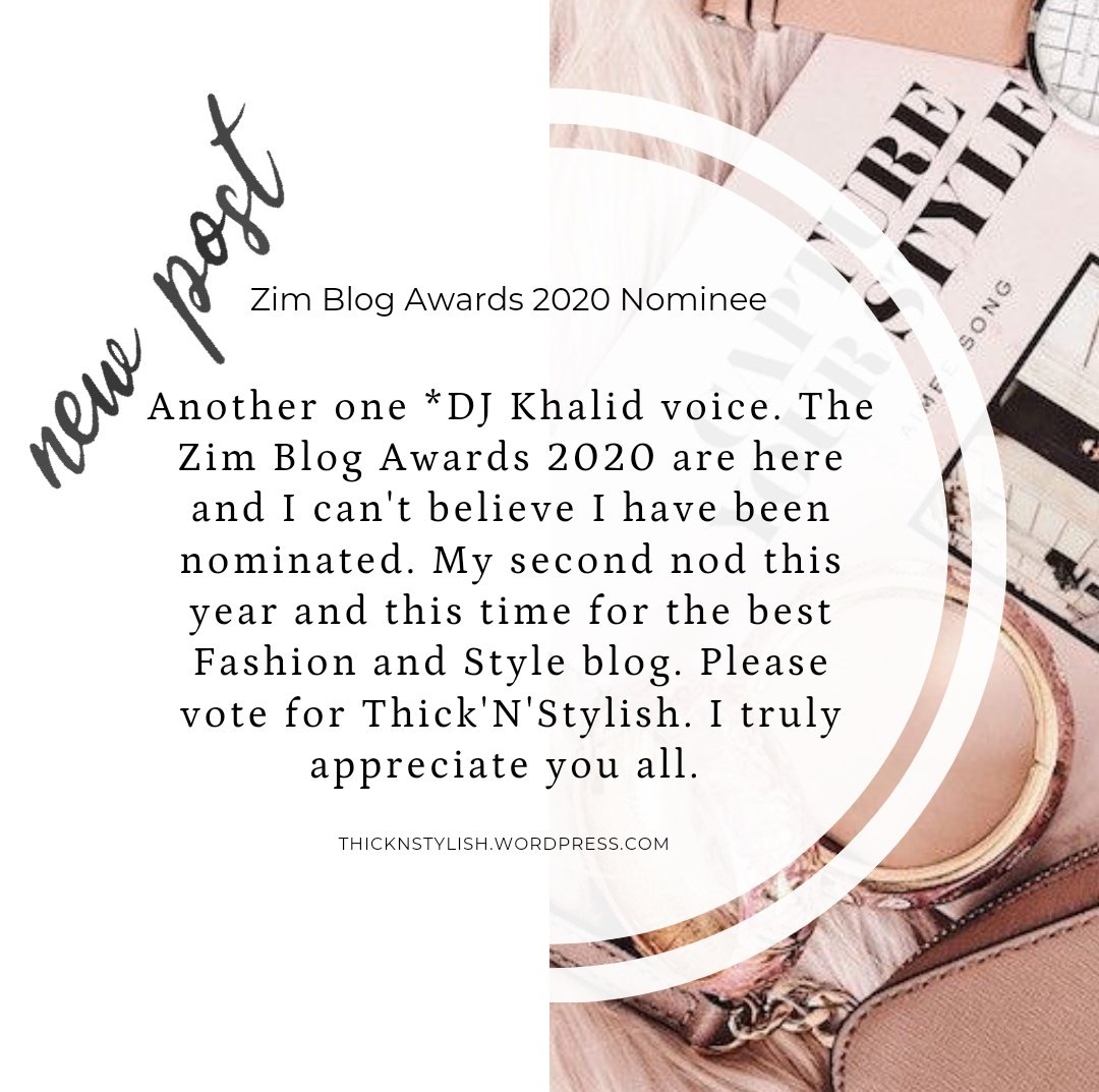 Thick_N_Stylish's tweet image. #NewPost
We got another nomination 💃🏿💃🏿

thicknstylish.wordpress.com/2021/02/26/zim…

@Benjamin_Watch @Nikki_zw @Bolajigelax
 #afrobloggers #blogindaba #tribeofinfluencers #ZimBlogAwards