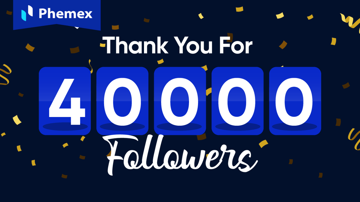 Thank you for 40,000 followers! We are so happy to have such an amazing crypto community supporting us! 

Stay tuned on our socials because we are preparing something BIG for you real soon🔥