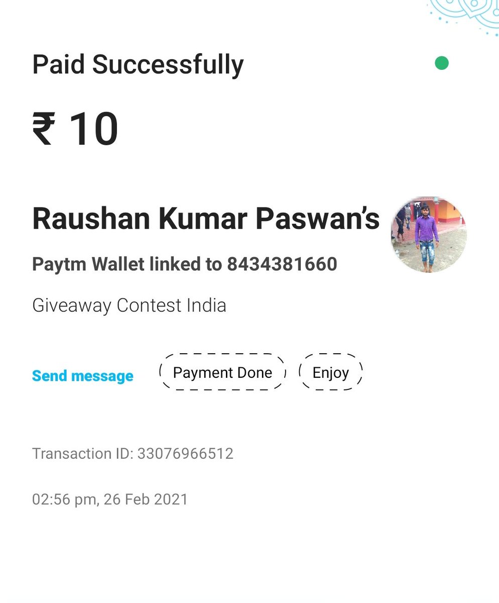 Giveaway Contest India tweet media