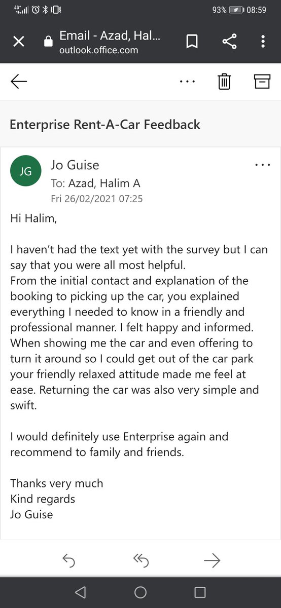 Halim AZAD (@hazad_erac) on Twitter photo Ending the month with an email from a comp sat customer! Feels amazing to know I'm driving service in the right direction and making customers feel relaxed in a friendly and professional manner. πͺπ€πβΊοΈ @JourdRussell <a href="/PriyaKu70271585/">Priya Kumari</a> @CHLOE_U3D4 <a href="/U3Development/">Si Crumbleholme</a> <a href="/gpincheshire/">Gary Palmer</a> Ending the month with an email from a comp sat customer! Feels amazing to know I'm driving service in the right direction and making customers feel relaxed in a friendly and professional manner. πͺπ€πβΊοΈ @JourdRussell <a href="/PriyaKu70271585/">Priya Kumari</a> @CHLOE_U3D4 <a href="/U3Development/">Si Crumbleholme</a> <a href="/gpincheshire/">Gary Palmer</a>