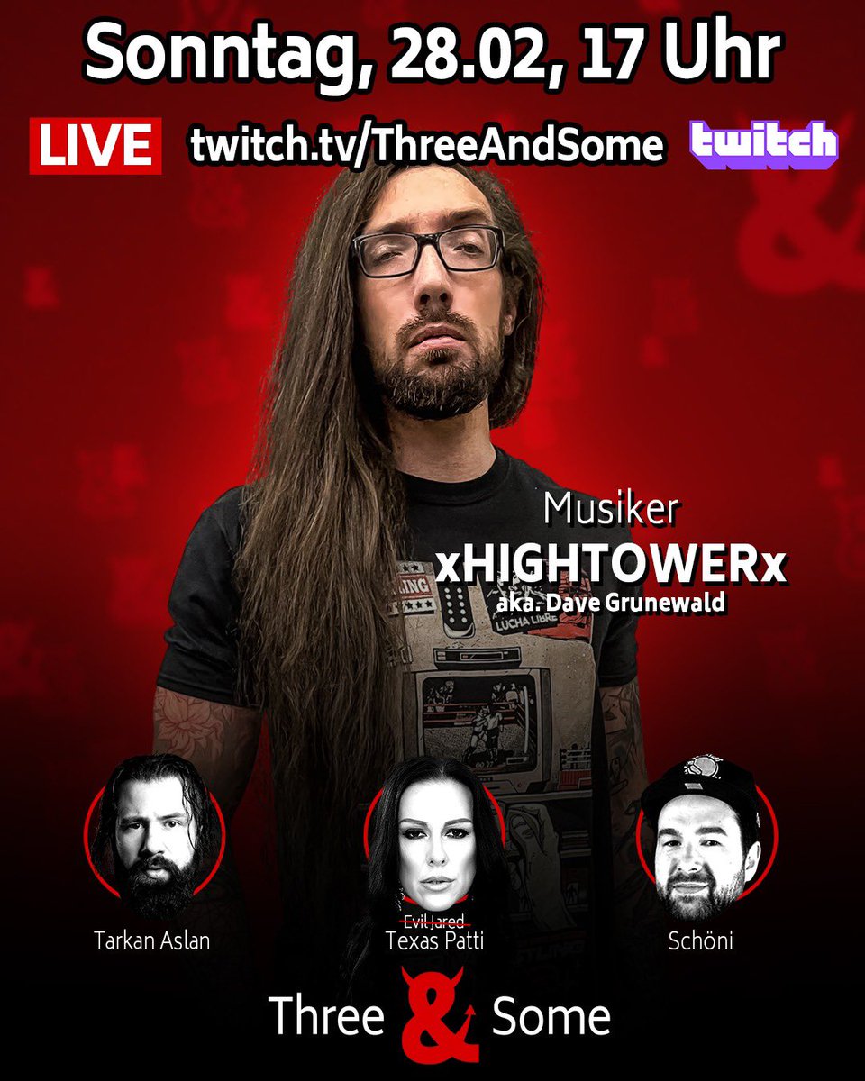 No chitchat without a rockstar...lady’s and gents...Dave Grunewald

twitch.tv/threeandsome

#chitchat #twitch #sunday #stream #three #and #some