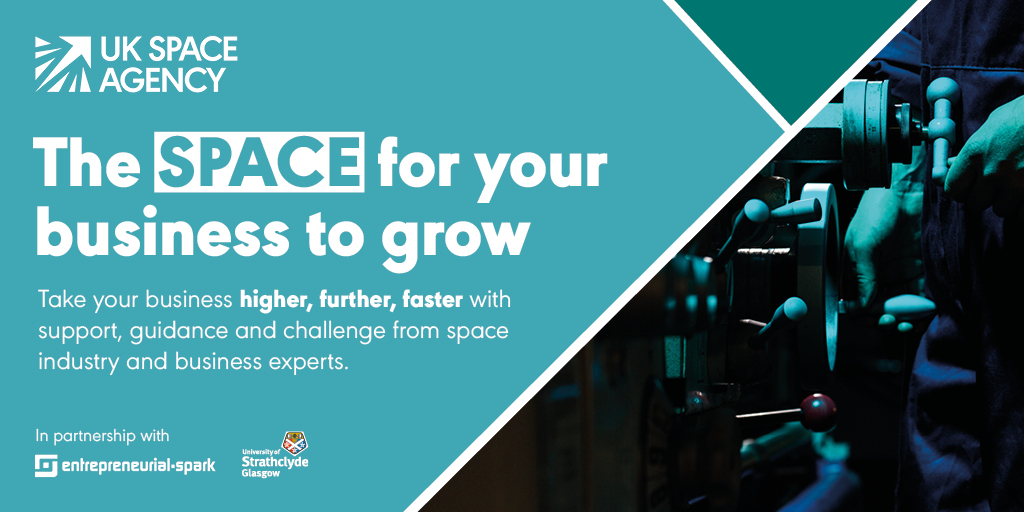 Dubbed a 'voyage of discovery', our business accelerator aims to find entrepreneurs from a wide range of sectors to strengthen the UK’s space industry infrastructure. Discover how you can take part here: entrepreneurial-spark.com/space-accelera…
