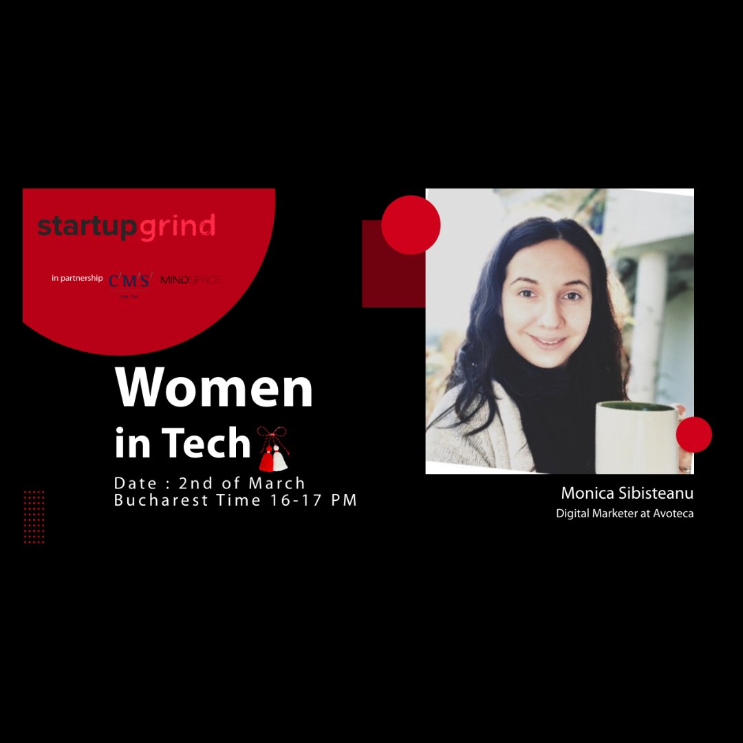 avoteca's tweet photo. 🚀 Join our amazing colleague, @MoniSibisteanu to find out tips &amp; tricks from her #digitalmarketer career, what is her role behind the scenes at Avoteca.
🤩 You don't want to miss it - https://t.co/sahln3XmNE 
#womenintech #digitalmarketingexpert #avoteca #lawyers #legalmarketing https://t.co/fsLTqsnhrr