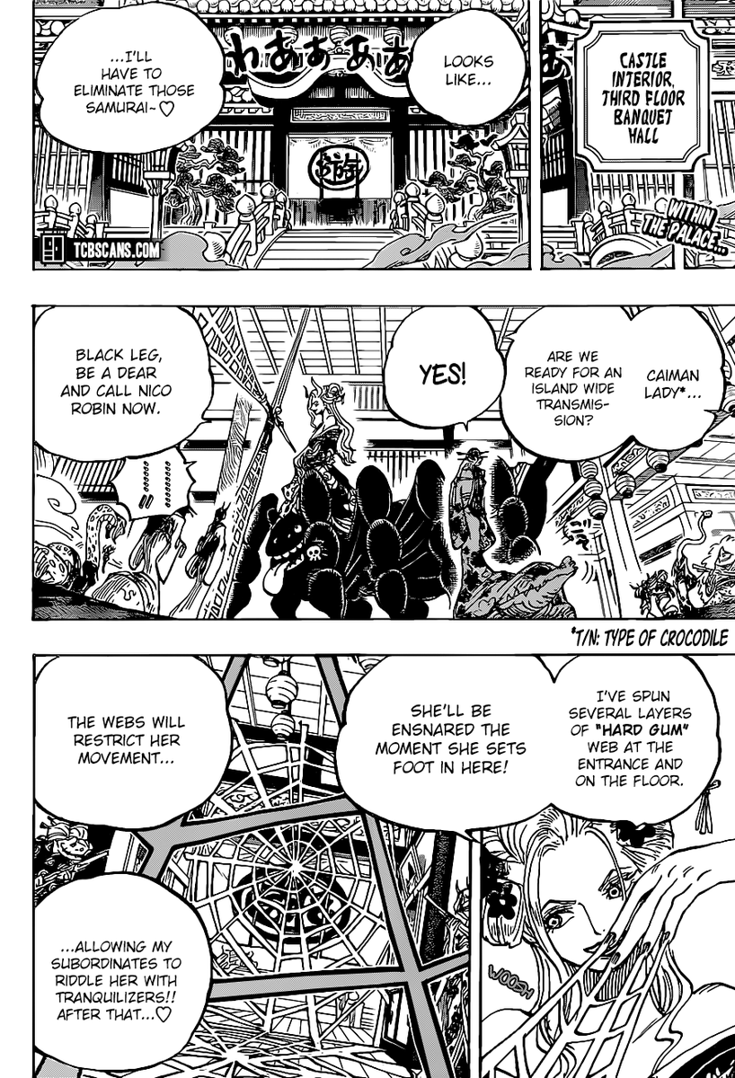 Ym Yamato One Piece Chapter 1005 Source Tcb Scans Onepiece1005 Onepiece Spoileronepiece Onepiecespoilers