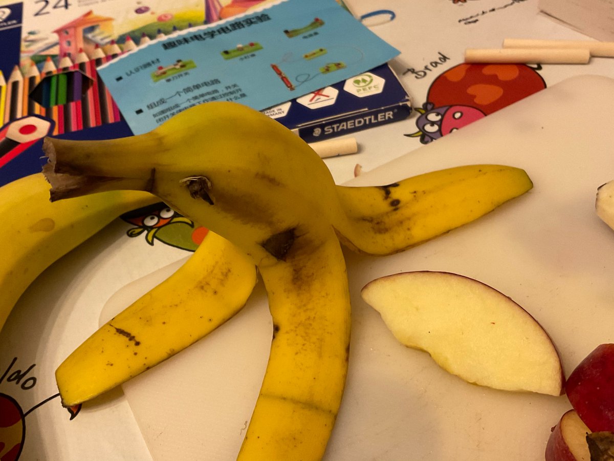 SVPS_News's tweet photo. Our prefect-run Art Club have been making fruit creatures! What a brilliant idea - we think they look amazing!
#SVPSRemote #CreativeJourney #LeadershipJourney https://t.co/Udq44UQz3f