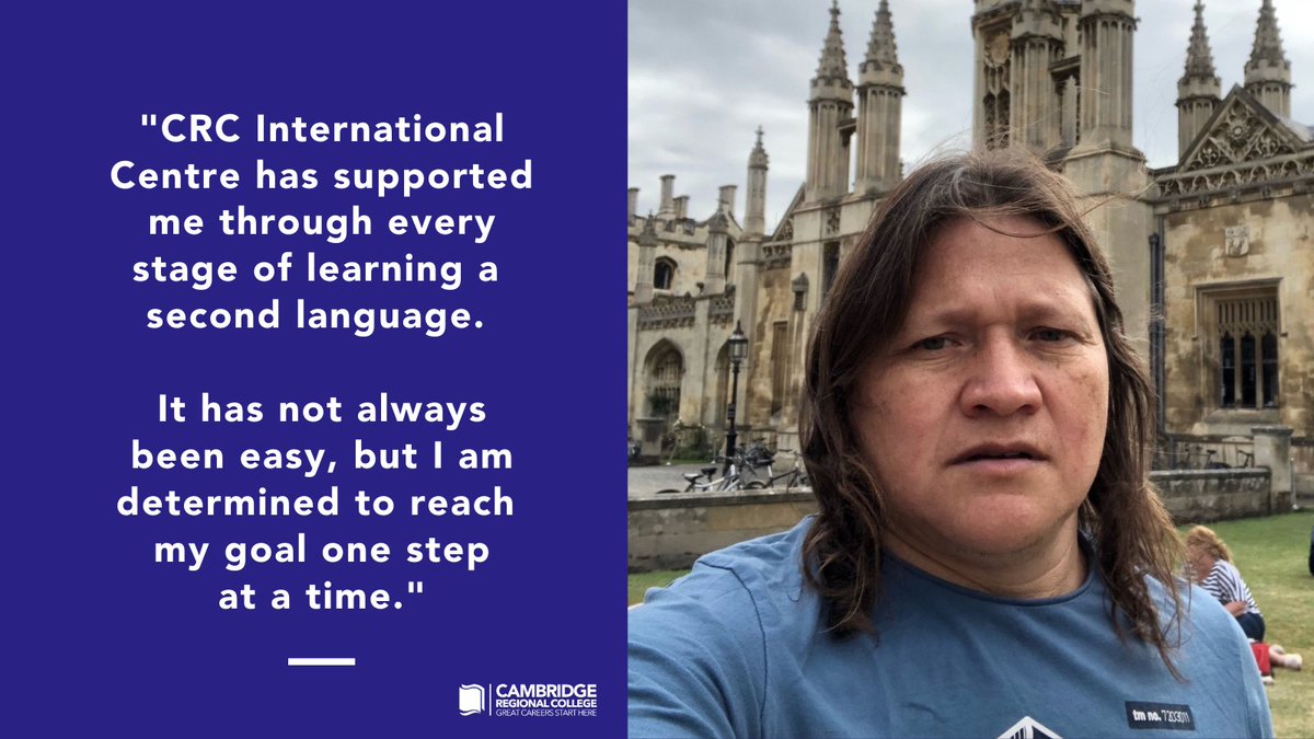 In just 18 months, Faber has gone from not speaking a word of English to passing his Driver CPC Training in England, taking him a step closer to becoming a lorry driver in the UK. Read Faber's story, https://t.co/lSwWzWXG2I
#WeAreCRC #LoveOurColleges #YouMatter https://t.co/de5lIT5VJL