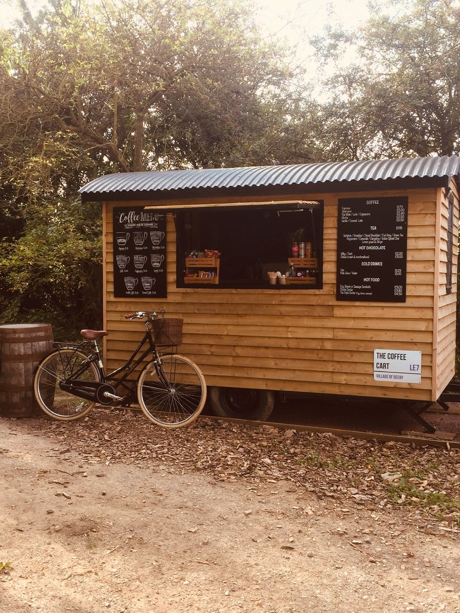 purplebadger2's tweet photo. The Coffee Cart is now open Friday to Sunday 8am to 12.  Beeby LE7 # coffeeleicester# bacon sandwich #getoutside #coffeetakeaeay https://t.co/6WAuE8MZWD