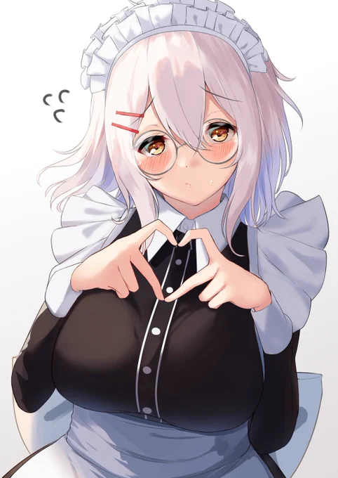 「手で♡?…こう?」 