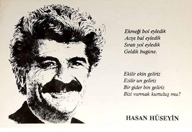 Toplumcu gerçekçi şiirin önemli temsilcilerinden Hasan Hüseyin Korkmazgil 37 yıl önce bugün hayata veda etti. Şiirleri dillerde bestelerle, akıllarda dizelerle mücadele ateşini harlamaya devam ediyor. 

1917 - 26.02.1984

#HasanHüseyinKorkmazgil