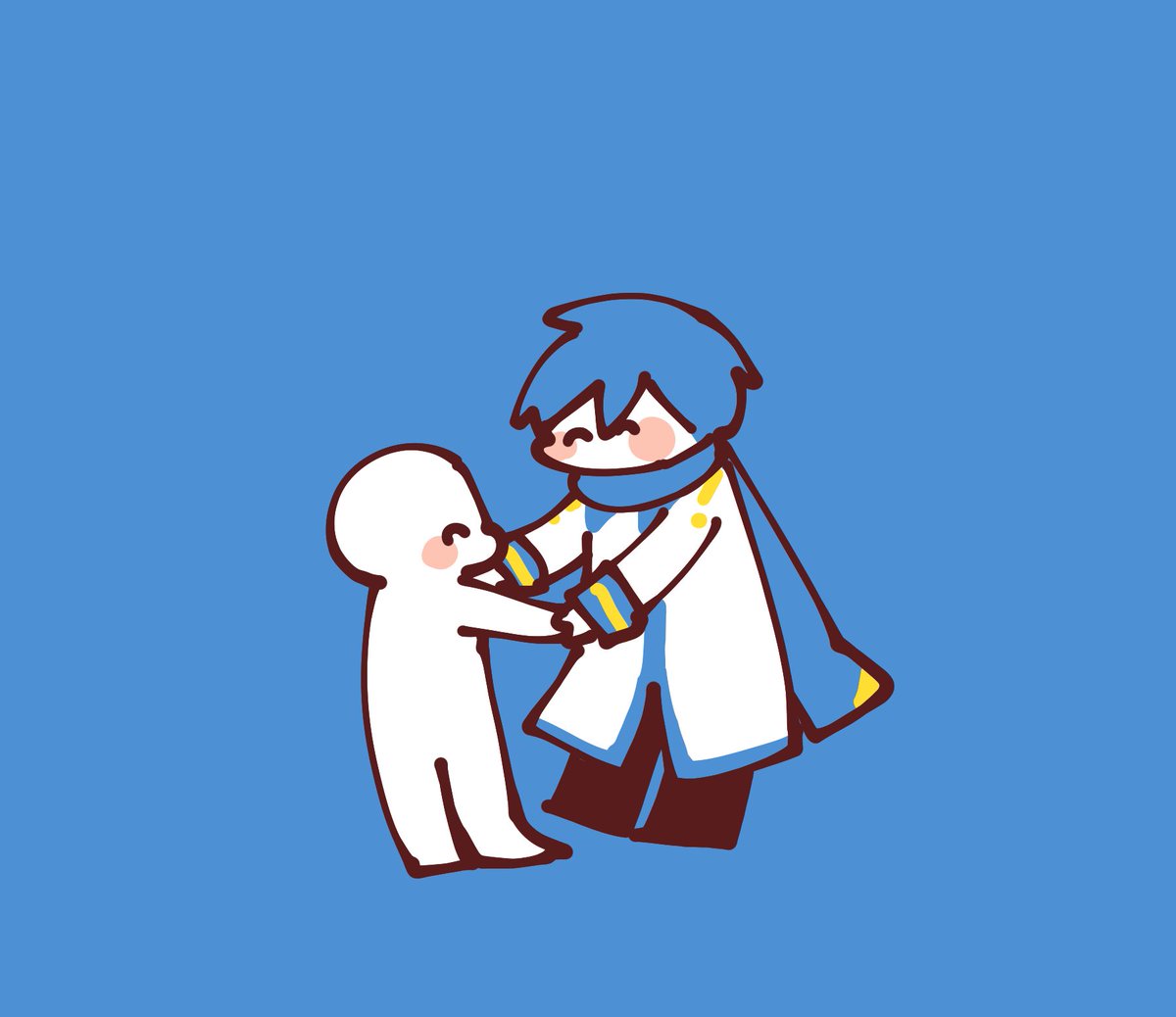 鏡音レン 「( ¨̮ )b 」|袁のイラスト