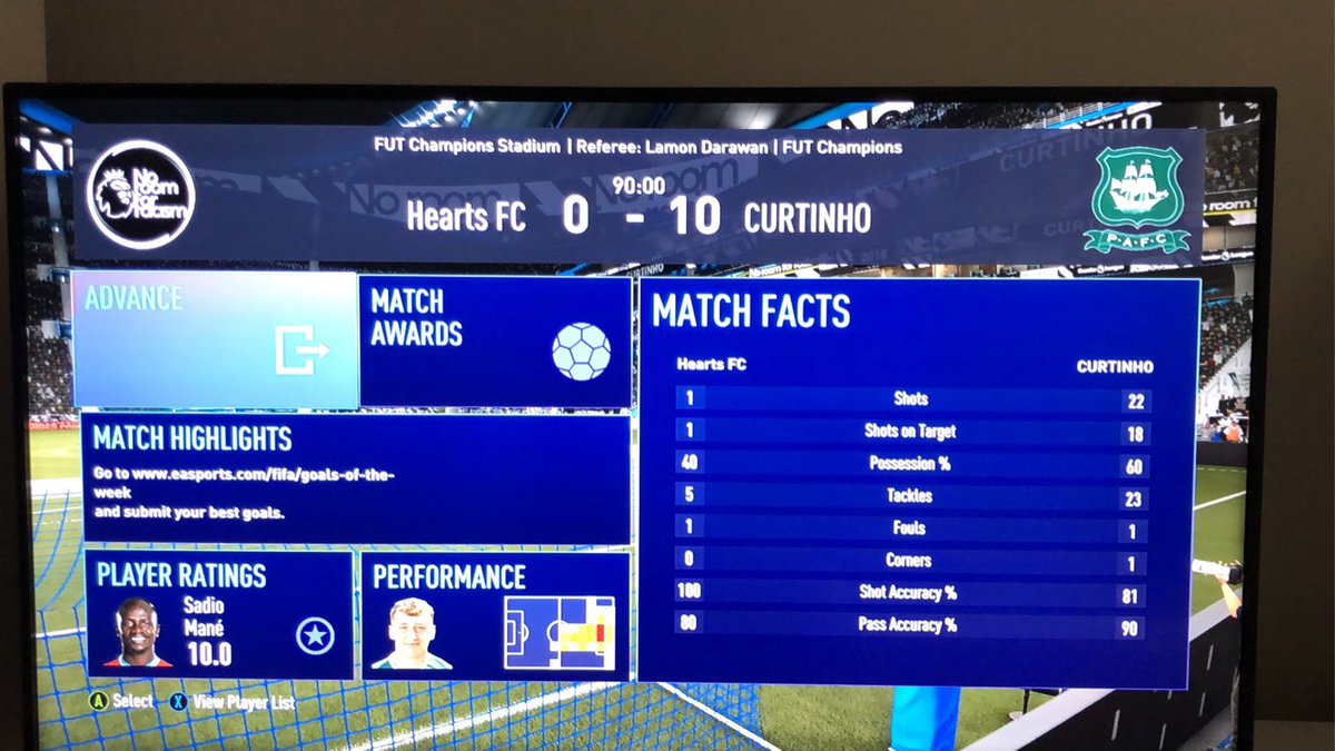 Good start to the Fut Champions Weekend League with @Lukejephcott11 scoring a hatrick 😂👌🏼