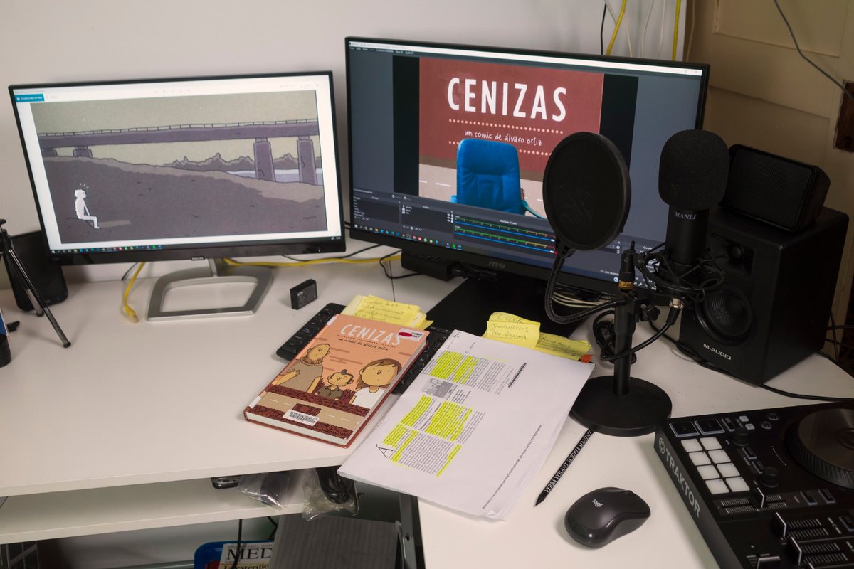 Avui a les set comentarem Cenizas, i l'autor, <a href="/alvaroortiz_/">álvaro ortiz</a> es connectarà!! Ens fa molta il·lusió. Gràcies!. Si algú ha llegit el llibre i es vol connectar que m'ho digui per privat. <a href="/bibliocastello/">Biblioteca Ramon Bordas i Estragués</a>