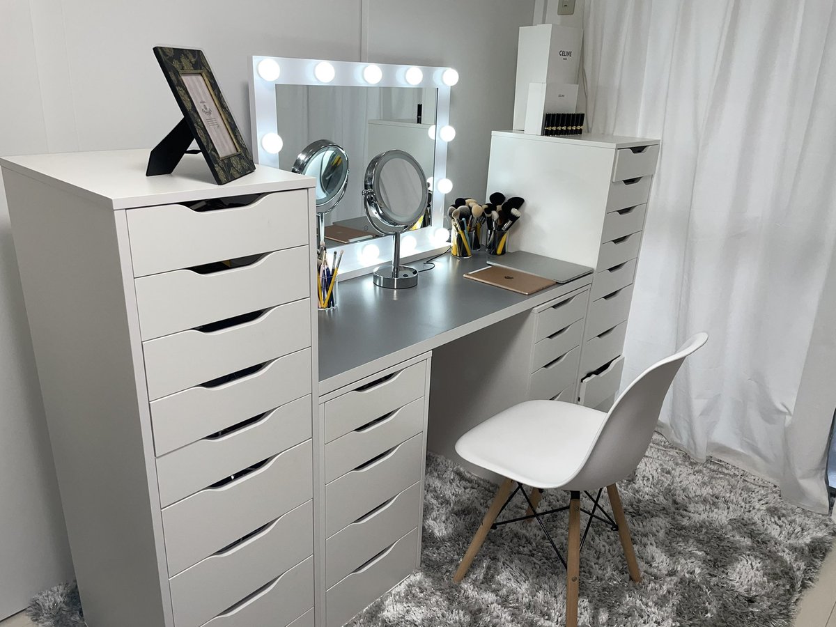 ★値引き★IKEA ミラー付きドレッサー ミラー付き ドレッサー・化粧台 - IKEA