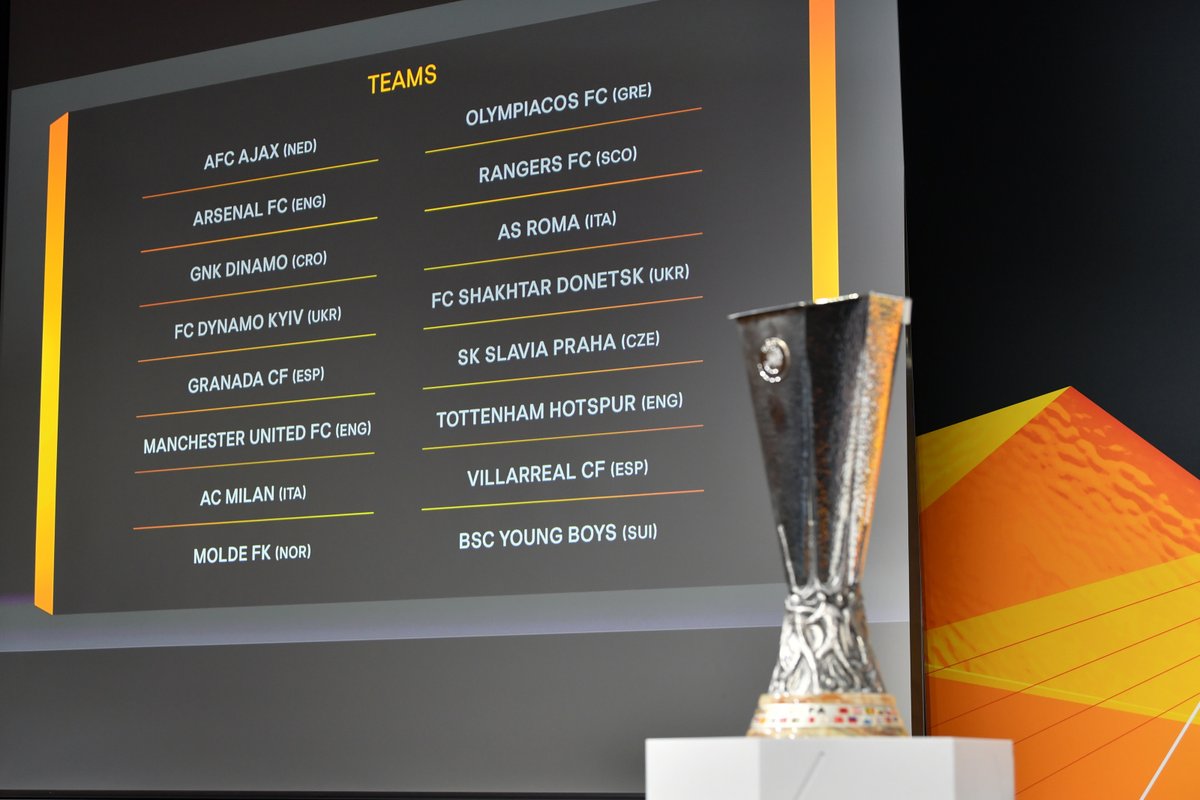 ¡Arranca el sorteo de los octavos de final de la Europa League!
¡Aquí tienes streaming y cobertura en directo!
📺 https://t.co/Bd08ElQg4O
#UEL | #UELdraw https://t.co/L1JrViBEke