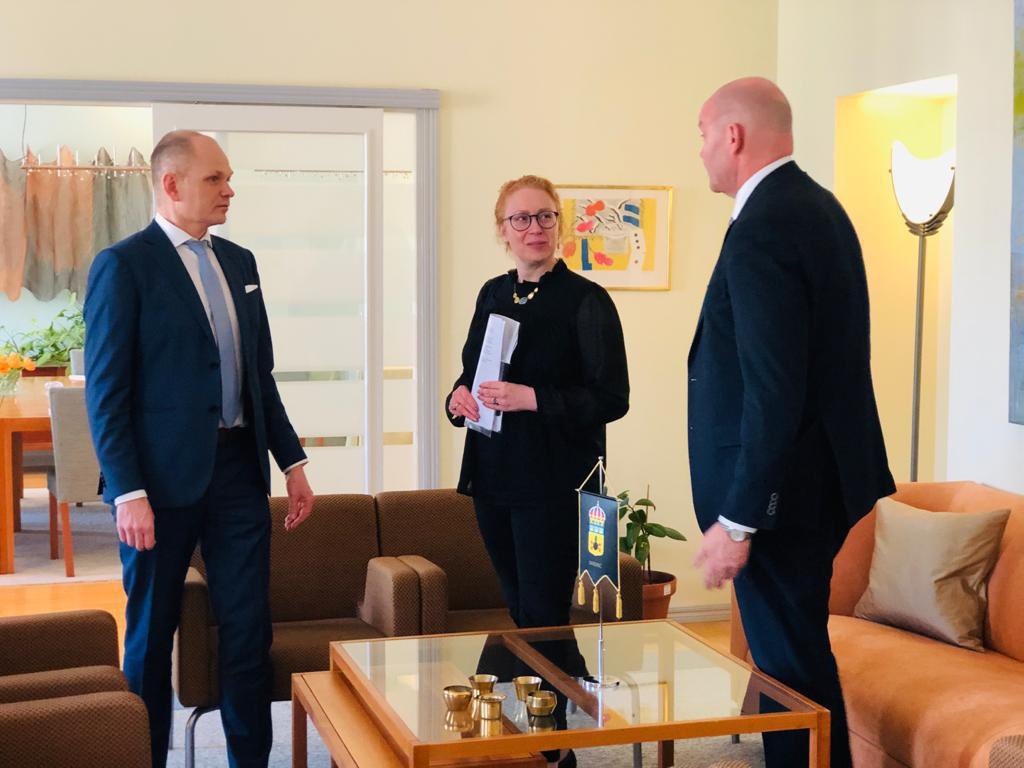 SwedeninUA's tweet photo. Eastern 🇺🇦 is one of the most mine-contaminated areas in the world. 🇸🇪 #demining authority #SWEDEC completed 3-day visit to ensure training and expert support to the new 🇺🇦 National Mine Action Authority. https://t.co/9o6rHolujC