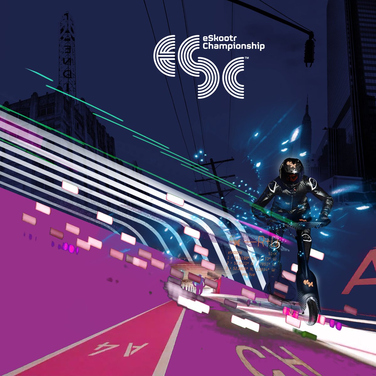 activrightbrain's tweet photo. @ESC_live Congratulations to @hragsark @khalilracing @LucasdiGrassi @alex_wurz @Dakotaschuetz and @WilliamsAdvEng on the big @ESC_live reveal - loving the 100kph+ S1-X.

Time to reveal my own @activrightbrain #eSC #Art...

#Mobility #EV #eSkootr #IoT #Design #Innovation #TimeToESCape https://t.co/mU9SfOdGs5