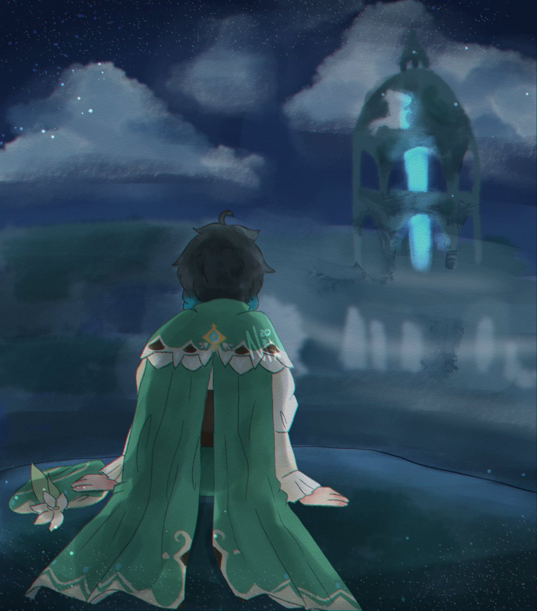 nixioki's tweet image. visiting old friends
day 5 of #xiaoventi2021 ! remembrance 
#xiaoven