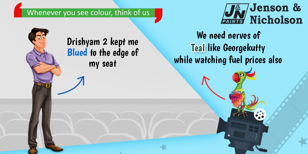 jnplindia's tweet photo. Drishyam 2 sure did justice to its prequel. It glued us to our seats with Georgekutty's every move and made us ask, what next?

Speaking of what next - are we going to get a break from record breaking fuel prices?!

#TrueColour #JenAndNic #JNPL #drishyam2 #movie #staysafe https://t.co/3G7vyYKRFl