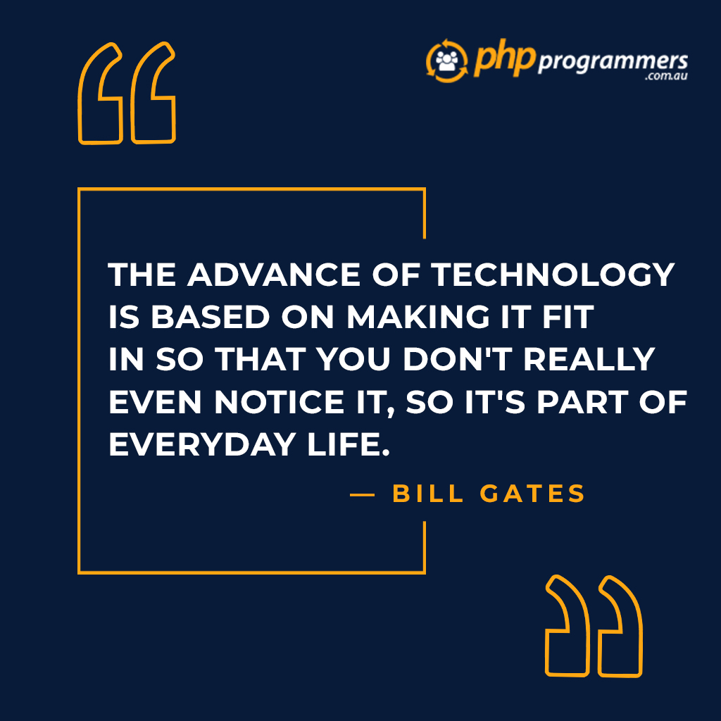 phpprogrammers_'s tweet photo. Technology is a part of our daily life now, isn’t it? So let’s make better use of it!
#monday #mondaymotivation #php #phpprogrammers https://t.co/9Z5h7xmUPv