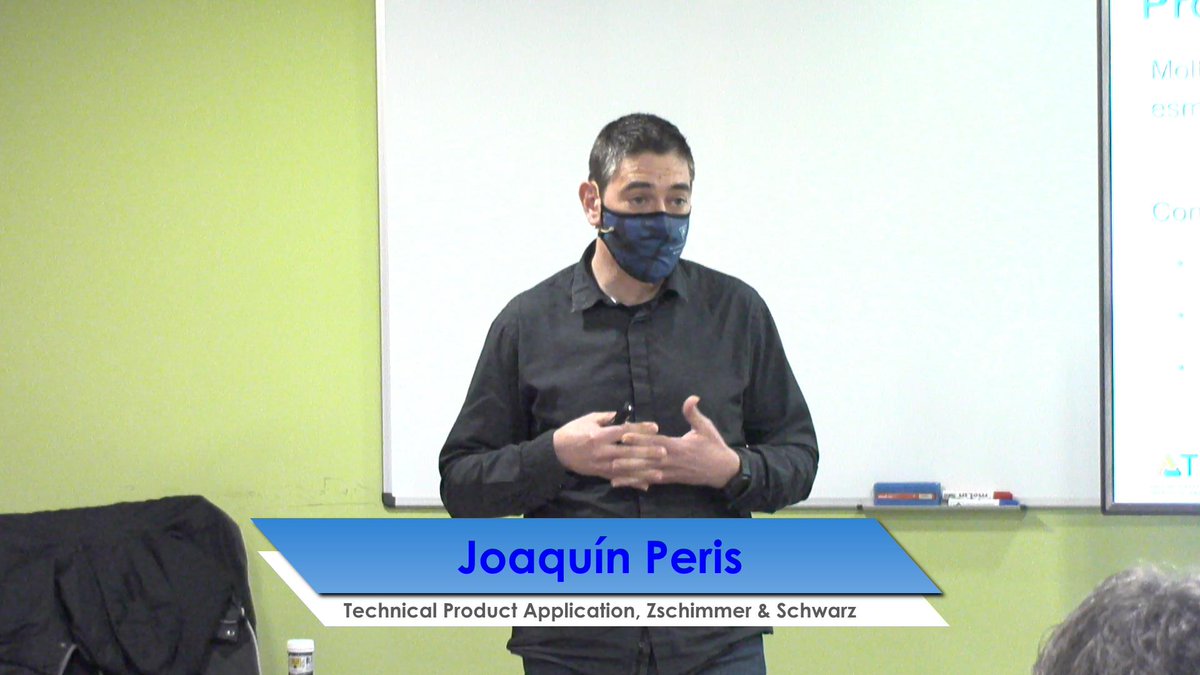 Esta semana nuestro Technical Product Application Joaquín Peris ha participado en el curso de <a href="/atece_org/">ATC</a> "Materias primas para pastas cerámicas. Preparación de pastas y atomización" para enseñar las claves de los #AditivosCerámicos para molienda y desfloculación. 👨‍🏫