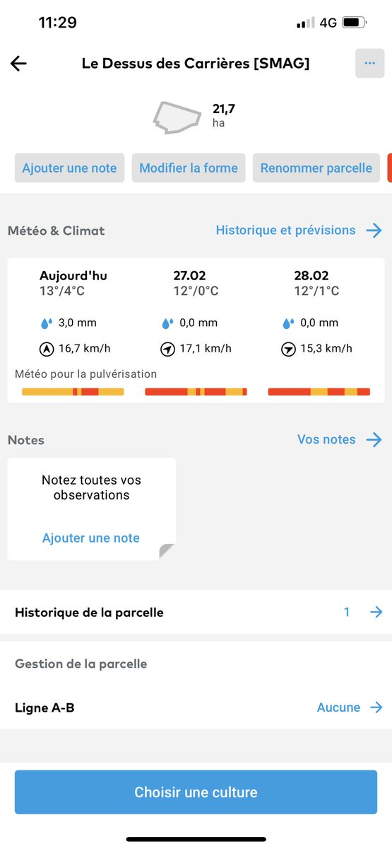 agritof60's tweet photo. Super évolution cette année de l’oad Xervio FIELD Manager pour gérer ses parcelles connectée à la station météo pour détecter les maladies  @SMAG_SmartAgri @valfrancecoop @Arvalisofficiel @val_epi @BASF_Agro_FR @Bayer_FR @sencrop @didiergarnier77 @laurent_vittoz @J_Denormandie https://t.co/xKlVeHJQHG