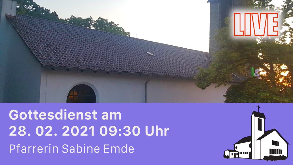 dankeskirche's tweet photo. Seid am Sonntag #live beim #Gottesdienst mit https://t.co/Auvl6cuuRv Sabine Emde  in der #Dankeskirche dabei! Hier geht‘s zum #livestream 👇 https://t.co/YcH7cNyelG https://t.co/S0Iy3q0sgL