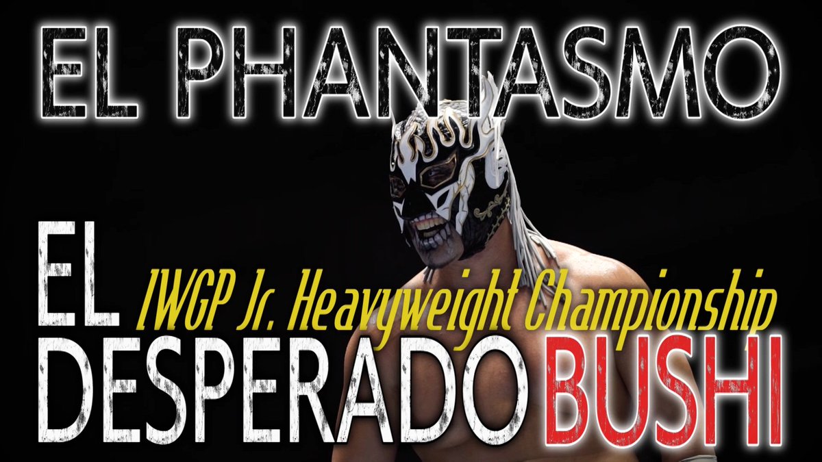バロン山崎 2 28大阪城ホール Castle Attack Iwgpジュニアヘビー級王座3wayマッチ エル ファンタズモvsbushivsエル デスペラード 煽りpvナレーション収録完了 大阪城でジュニアの頂に立つのは誰だ Njpw Njcattack T Co Zyxavhvdbg