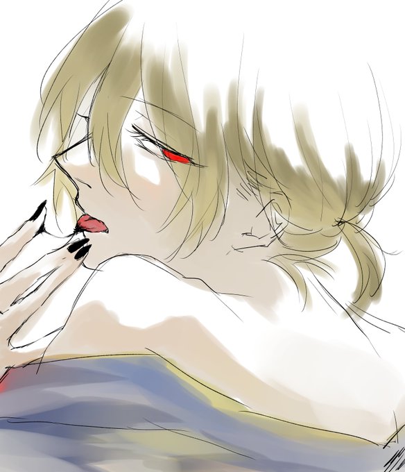 流し目のtwitterイラスト検索結果 古い順