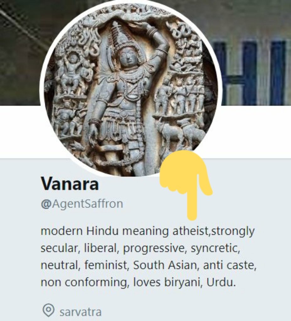 Vikas Pandey (Sankrityayan) on X: @AgentSaffron I didn't 'question'  existence of God. I concluded. I am infact encouraging everyone to be a  hindu and working towards hindutva cause since childhood. It is