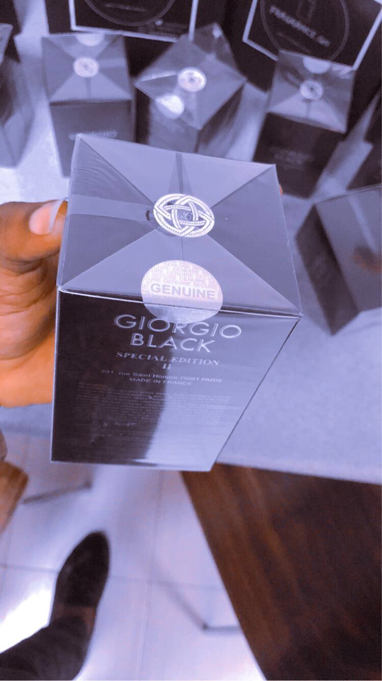 Giorgio armani black special edition new arrivals