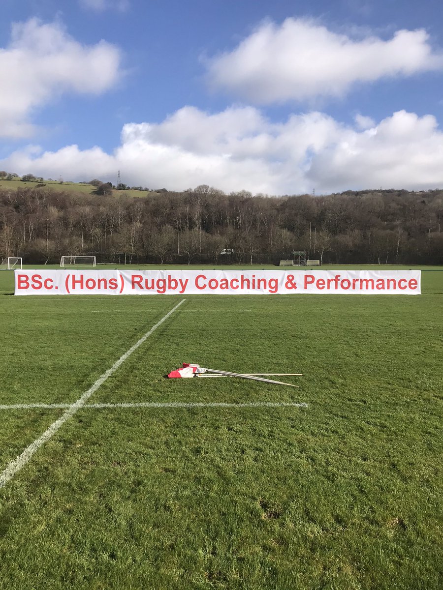 Great to see England Rugby training at the home of the BSc. (Hons) Rugby Coaching & Performance course before their 6 Nations clash with Wales 🏉🏟