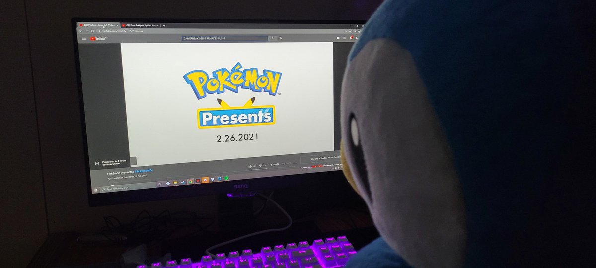 Tagal naman mag 11pm.  Gusto ko na ng gen4 remakes gamefreak