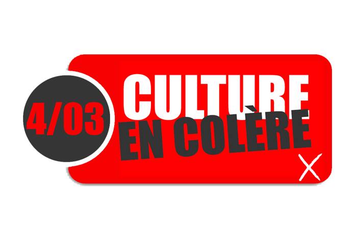 APPEL UNITAIRE - 4 MARS🔉 La Culture est un bien commun. Nous allons la défendre. Nous ne voulons plus d’effets d’annonce, nous voulons des engagements !
Retrouvez l'ensemble des mobilisations sur le site dédié 👇
culture4mars.fr