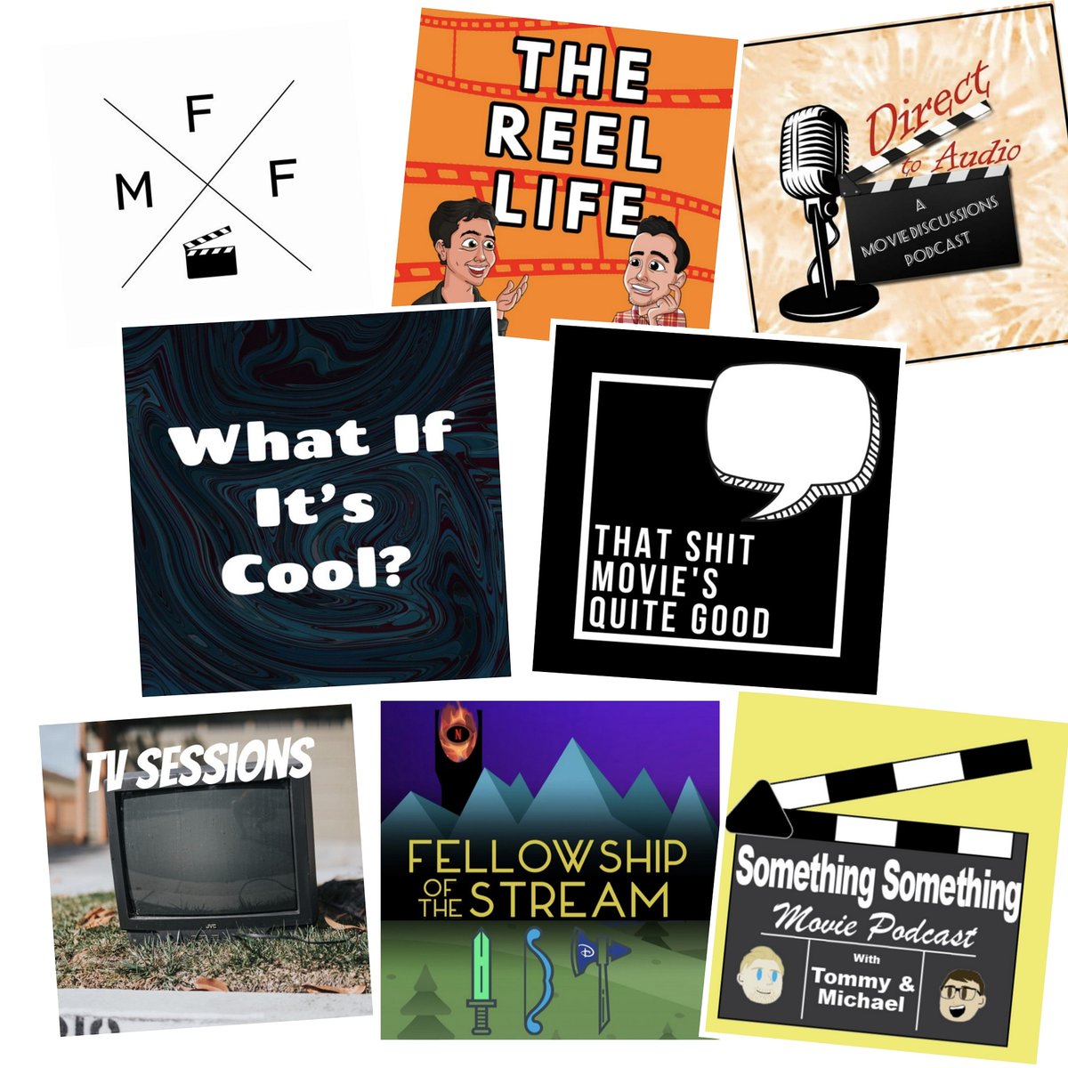 UncreditedXPod's tweet photo. #FollowFriday #FF
Here are some podcasts we have recently listened to and enjoyed:

@MoviesFilmsFlix
@ReelLifePod
@PodDirect
@whatifitscool
#ThatShitMoviesQuiteGood 
@tv_sessions
@fellowotspod
@SSMPshow

#podnation #podernfamily #podcasthq #PodcastRecommendations https://t.co/SJ5f7ynEr7